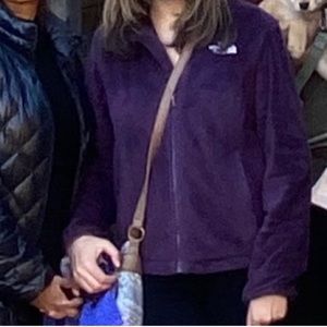 North face fleece jacket (Purple)